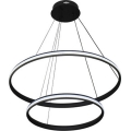 Lámpara colgante LED regulable en cable, 90W/230V, 3000–6500K, Ø 60 cm + control remoto